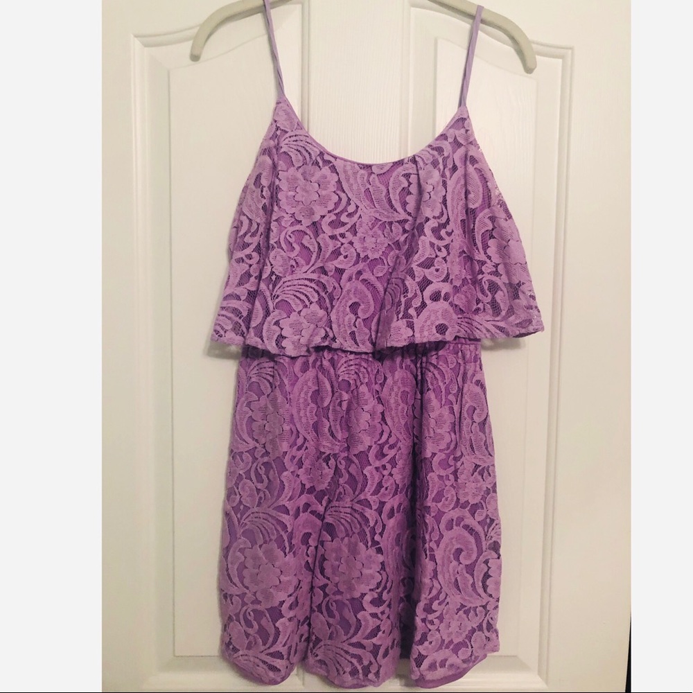 Lilac Lace Dress